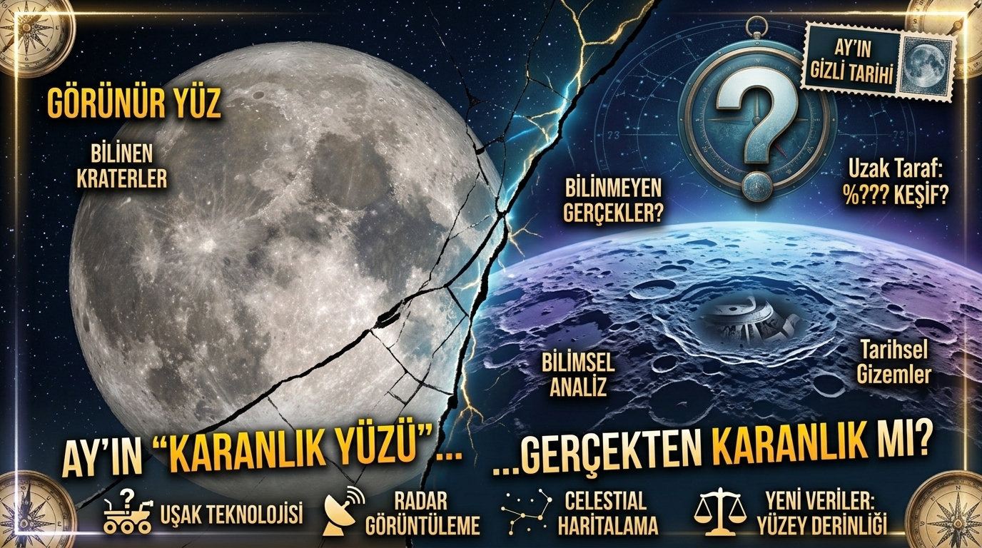 Ay'ın Karanlık Yüzünün Sırrı?